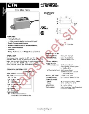 ETN120AFT75 datasheet  